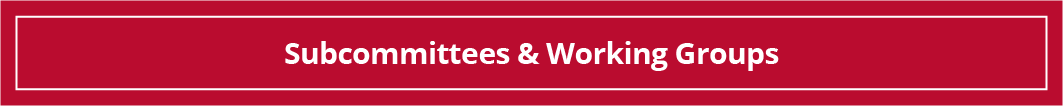 Subcommittees & Working Groups