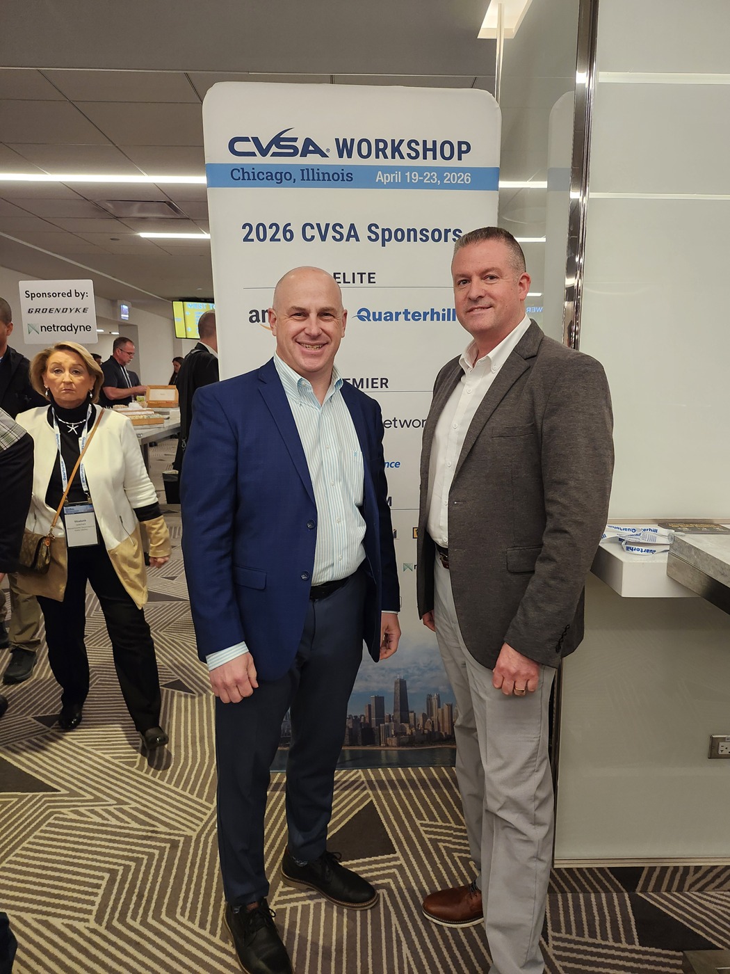 Grossman and Oberdank at CVSA Workshop 2026