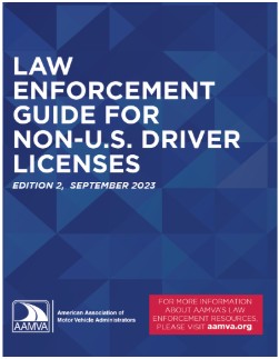 LE Guide for Non-US Driver Licenses